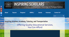 Desktop Screenshot of inspiringscholars.org